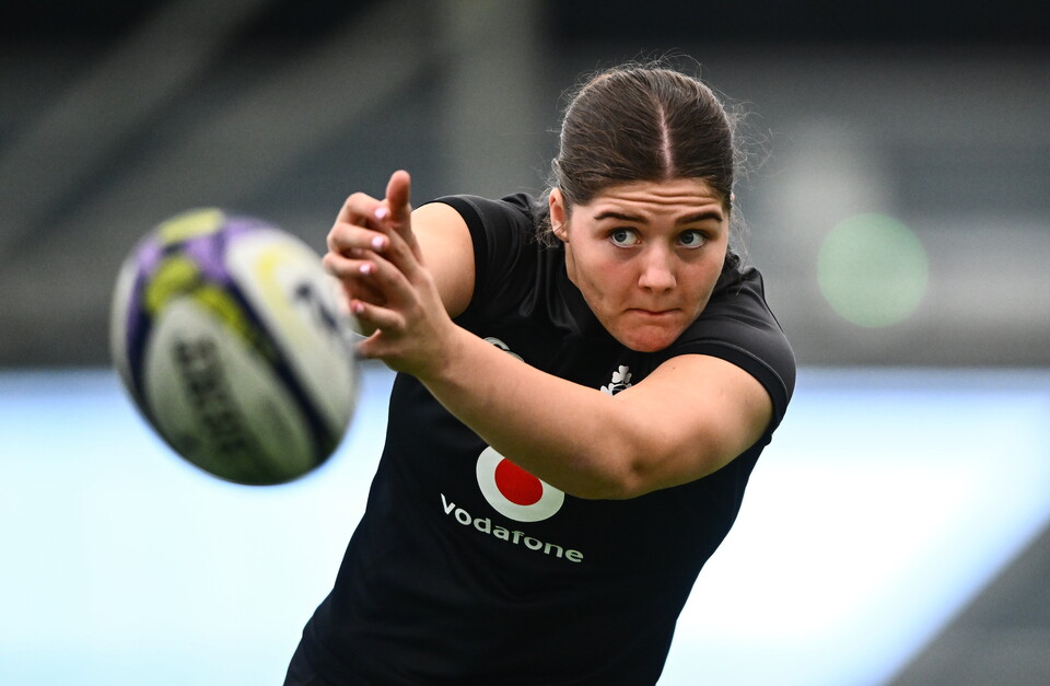 Ireland back rower Jemima Adams Verling