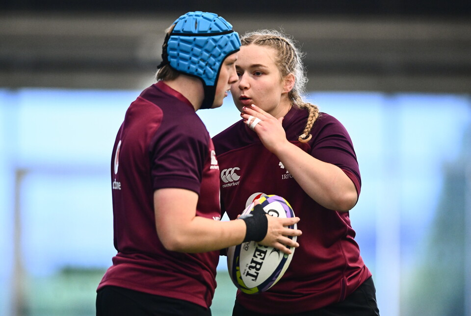 Sadhbh McGrath with Beth Buttimer