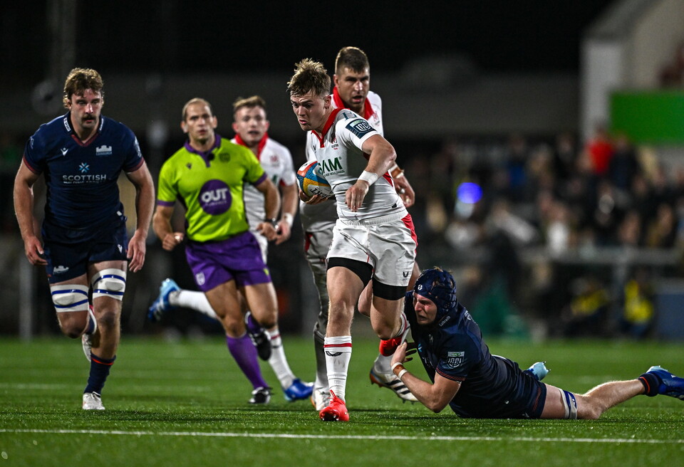 Jake Flannery leads an attack for Ulster