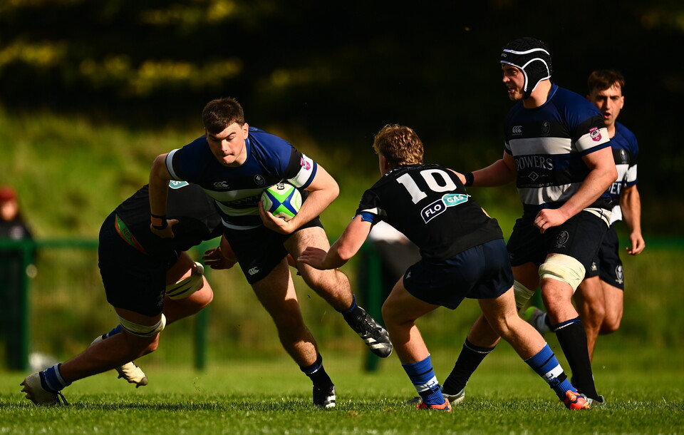 Action from Wanderers' clash with Galway Corinthians
