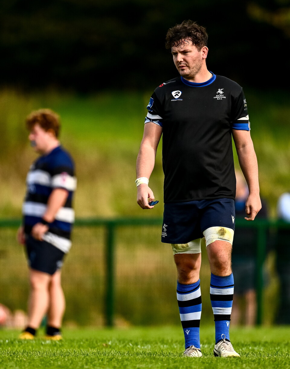 Mark Boyle captained Galway Corinthians for third years