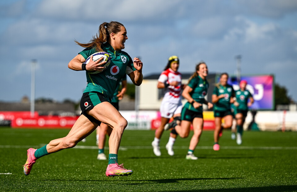 Béibhinn Parsons scored in both halves against Japan