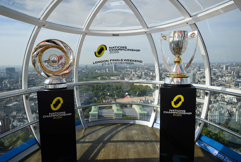 The Nations Championship silverware