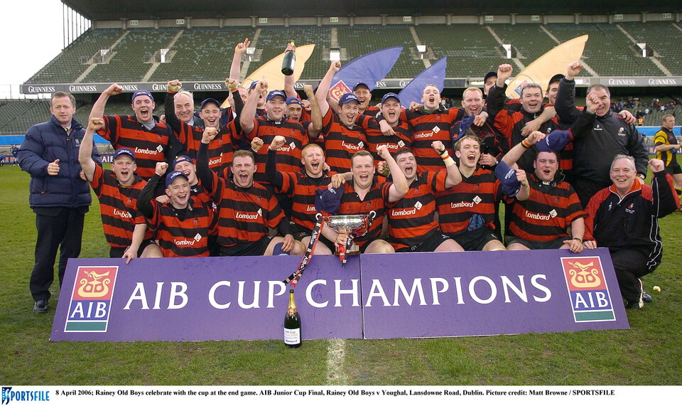 Rainey celebrate first Junior Cup win