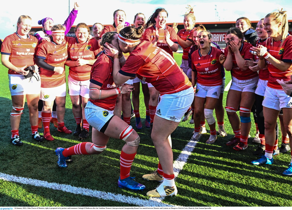 Clodagh proposes to Chloe In Virgin Media Park