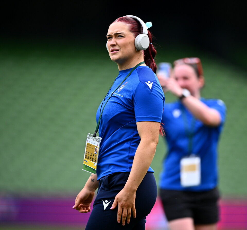 Boylan taking in the Aviva Stadium before the final