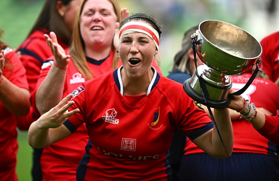 Chloe celebrates winning three in a row