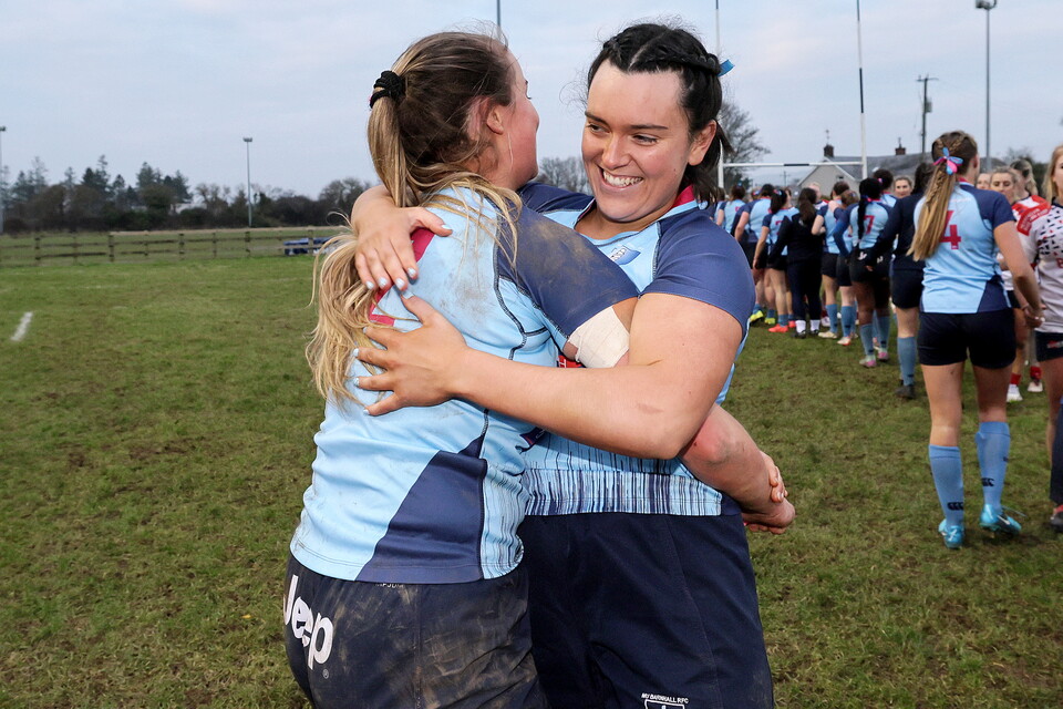 Órfhliath Murray celebrates Barnhall win