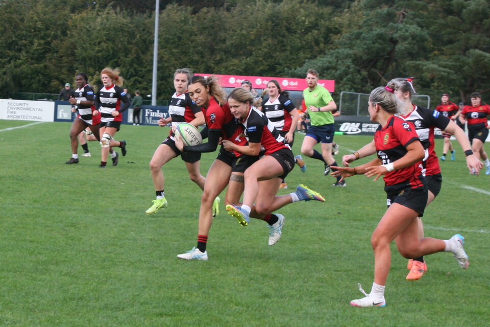 Ah Fook on the break against Cooke