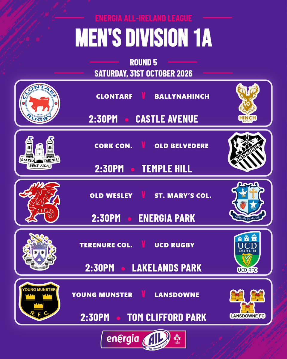 1A fixtures Round 5