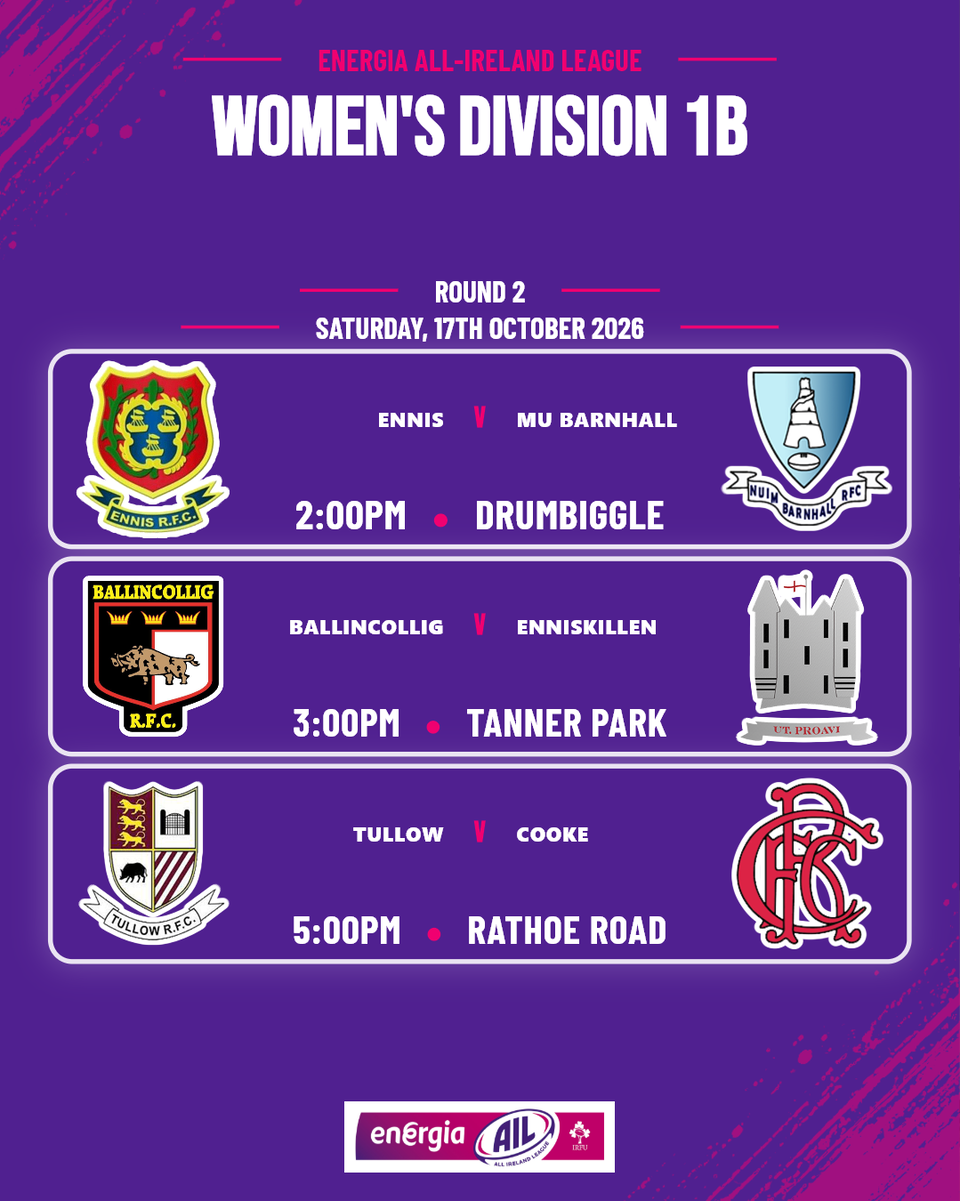 women's 1b fixtures r2