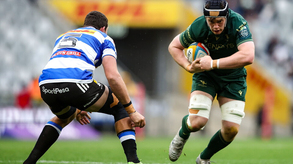 Connacht's Darragh Murray in action against the DHL Stormers