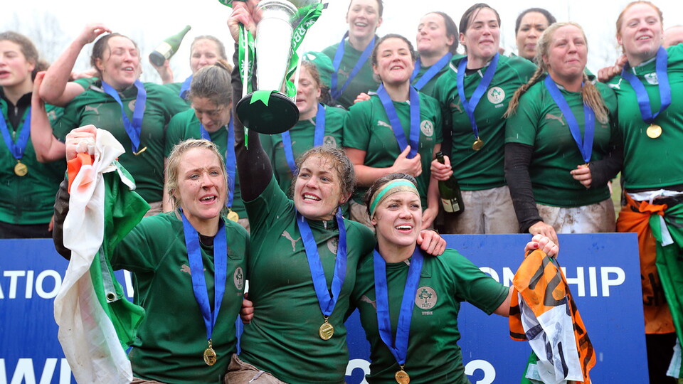 Ireland win the Grand Slam