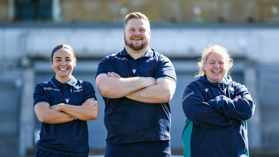 Connacht Womens Coaching Team