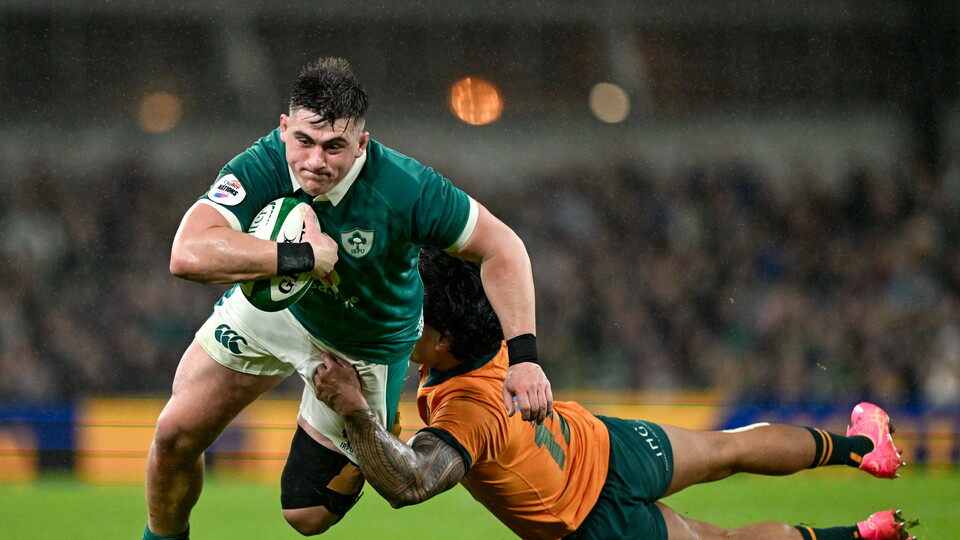 Dan Sheehan against Australia