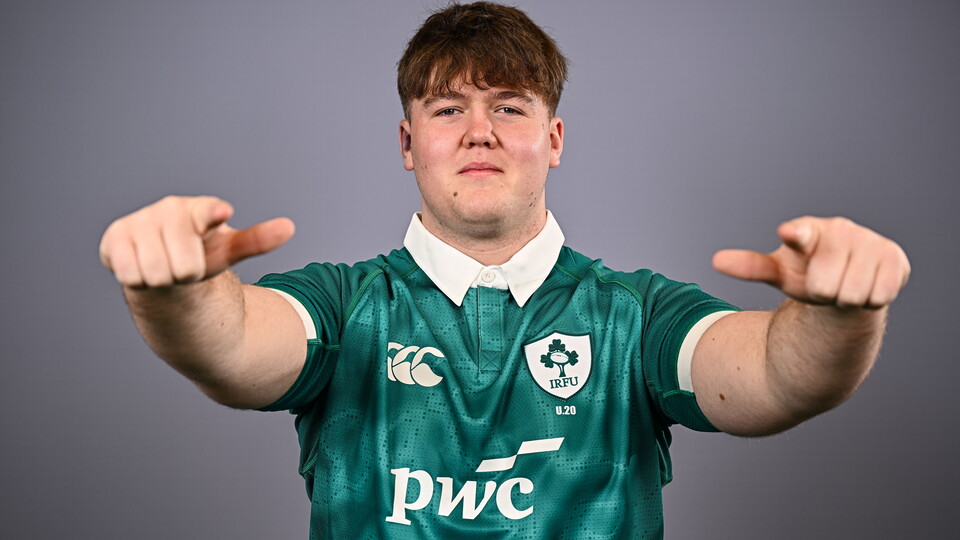 Ireland Under-20 prop Blake McClean
