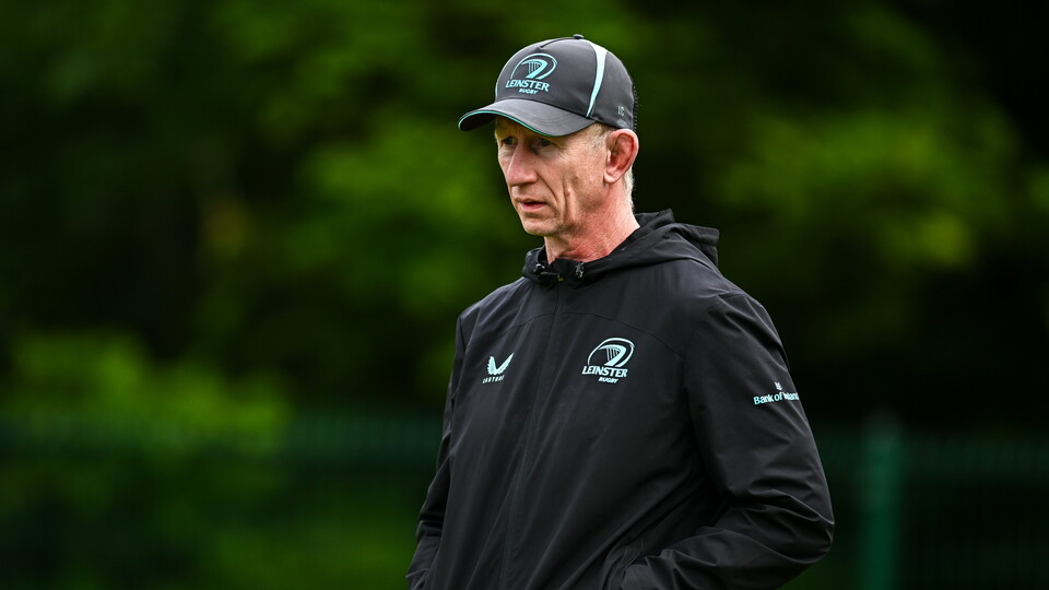 Leinster head coach Leo Cullen