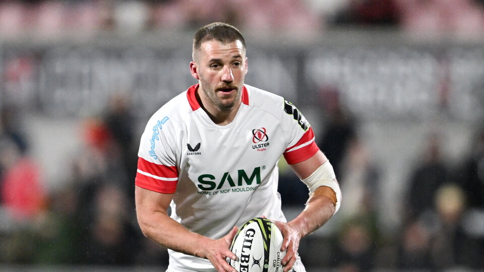 Stuart McCloskey in action for Ulster