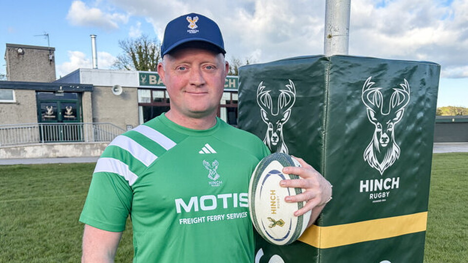 Ballynahinch's new head coach Mike Orchin-McKeever