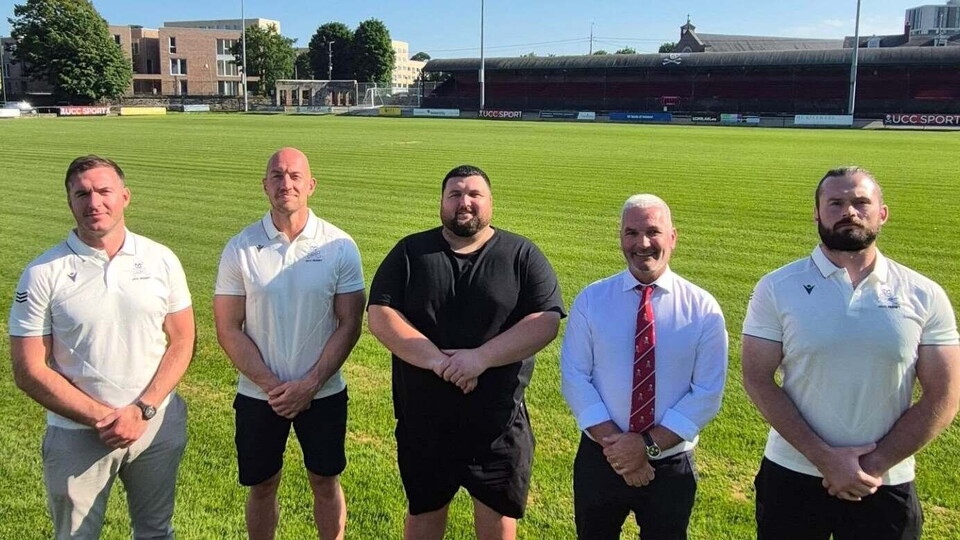 The new UCC Men's senior coaching group