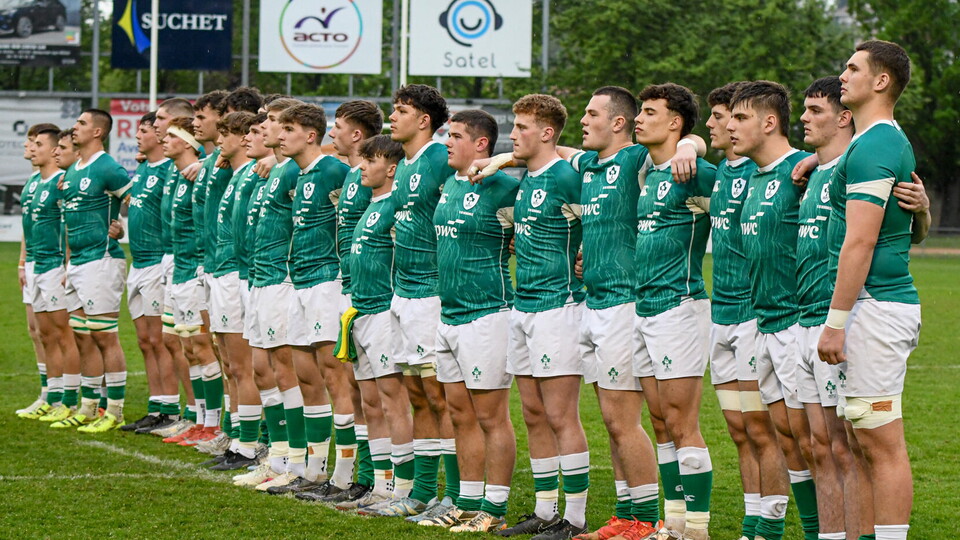 The Ireland U-18 Schools squad