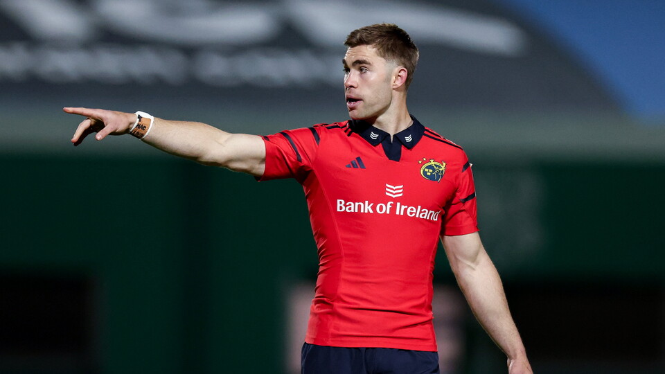 Munster and Ireland's Jack Crowley