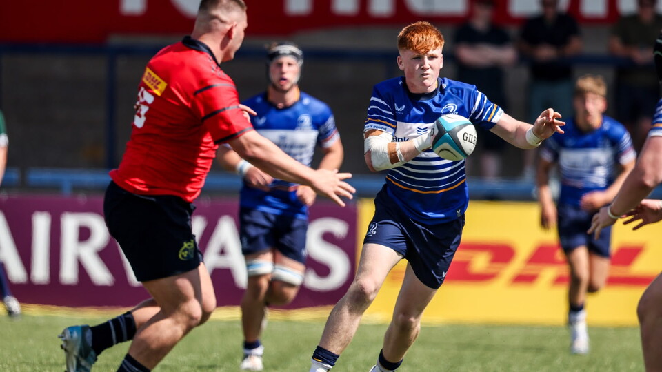 Adam Smyth was one of Leinster's try scorers against Munster
