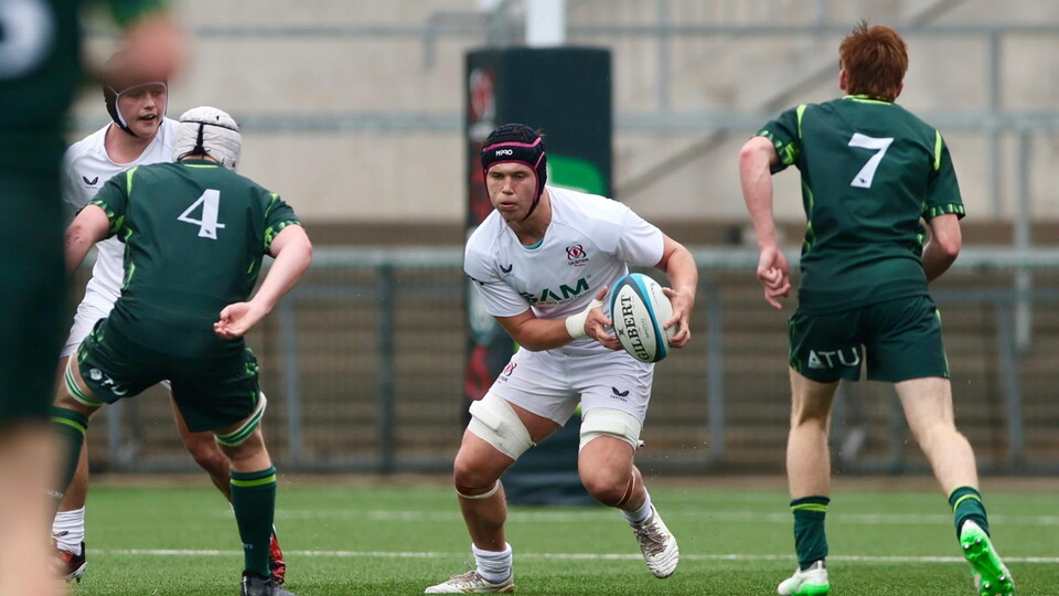 Ulster hosted Connacht in an age-grade double header in Belfast