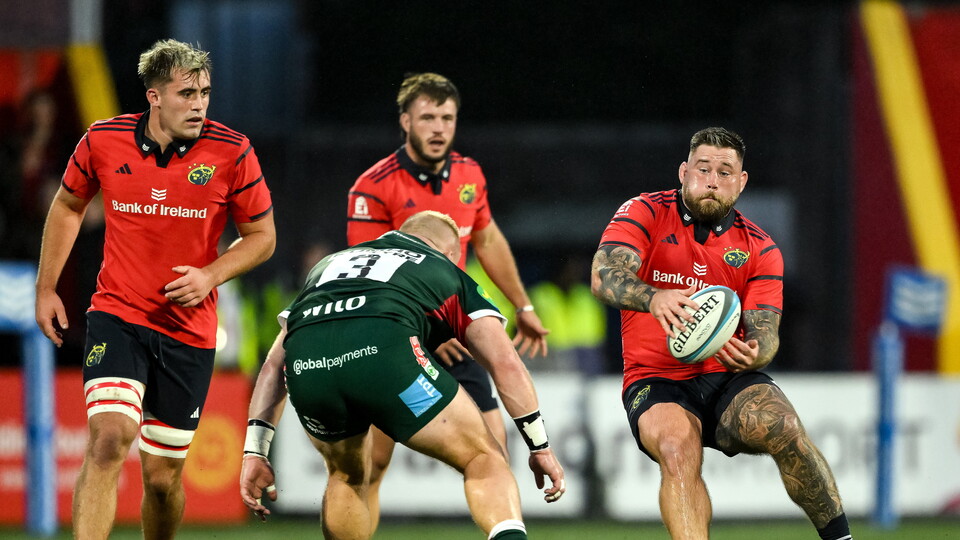 Munster newcomer Kieran Brookes