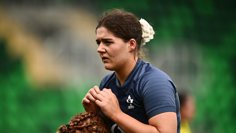 Jemima Adams Verling training with the Ireland squad