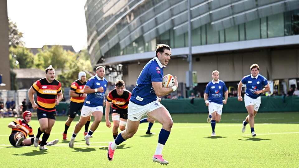 Ruairi Shields try St Mary's
