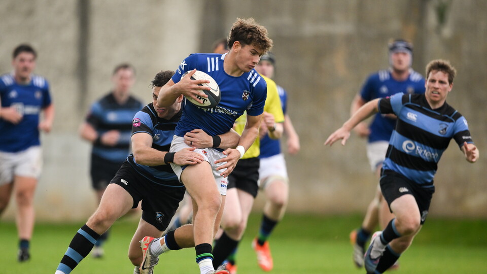 Jed Finlay makes a run for Queens