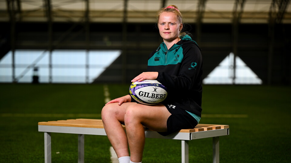 Dannah O'Brien at the IRFU High Performance Centre