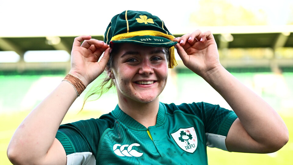 Ireland debutant Jemima Adams Verling