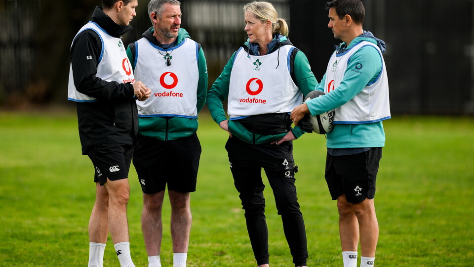 A mix of medical professionals at training