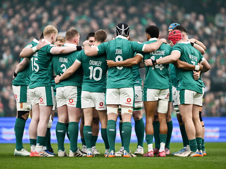 Ireland Team Huddle