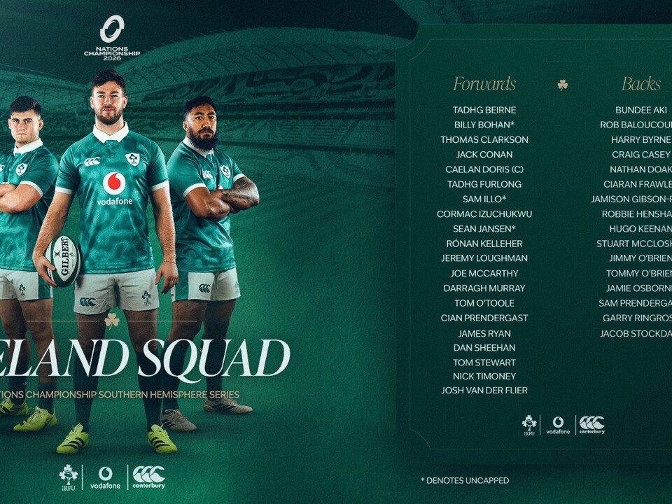 Ireland Squad