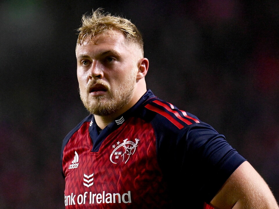 Former Munster prop Keynan Knox