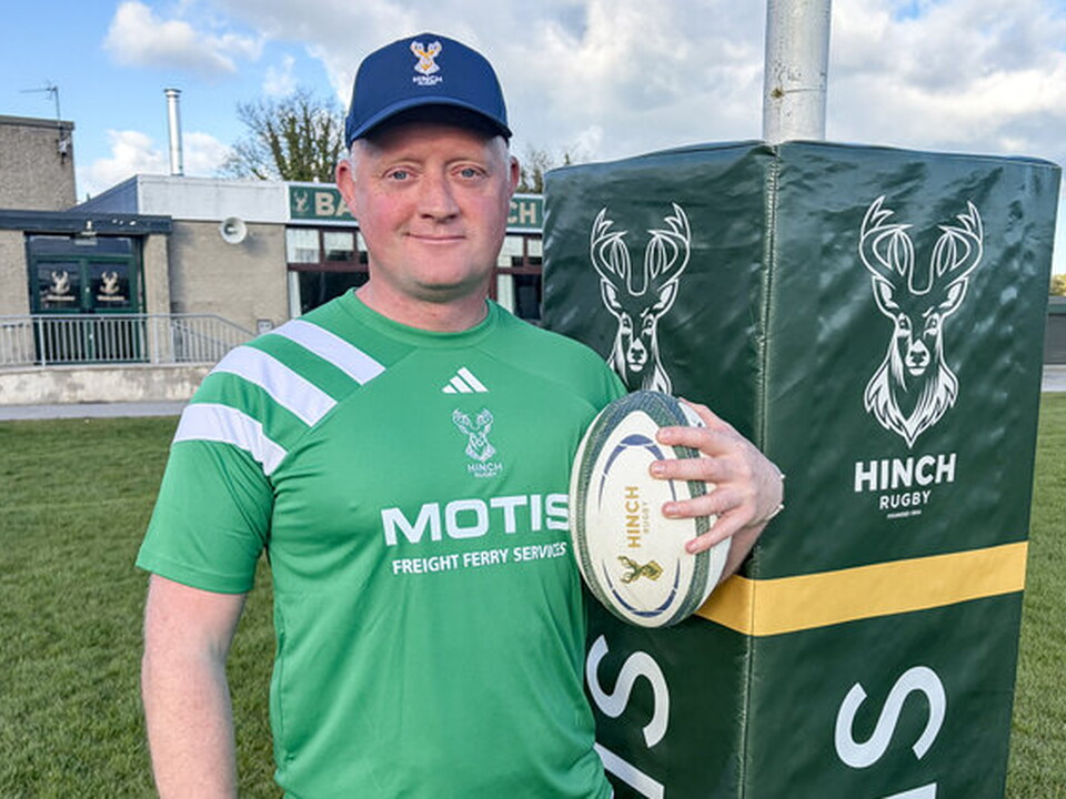 Ballynahinch's new head coach Mike Orchin-McKeever