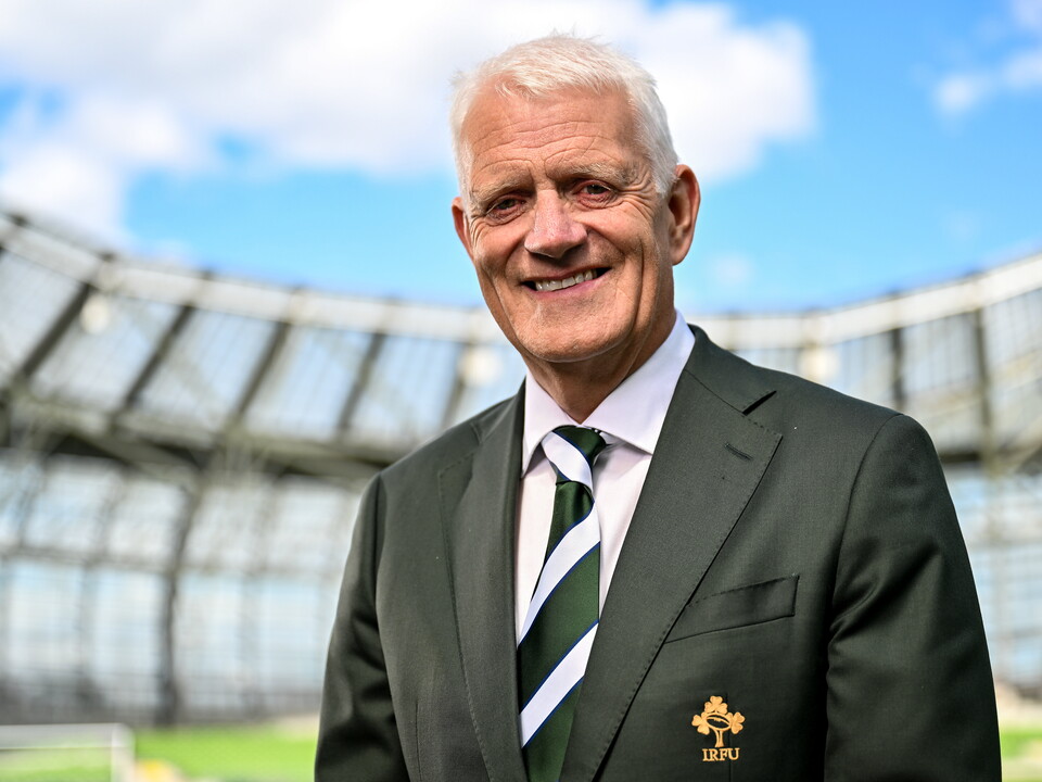 IRFU Chair Stephen Black pictured in Aviva Stadium