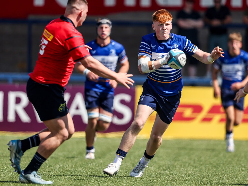 Adam Smyth was one of Leinster's try scorers against Munster