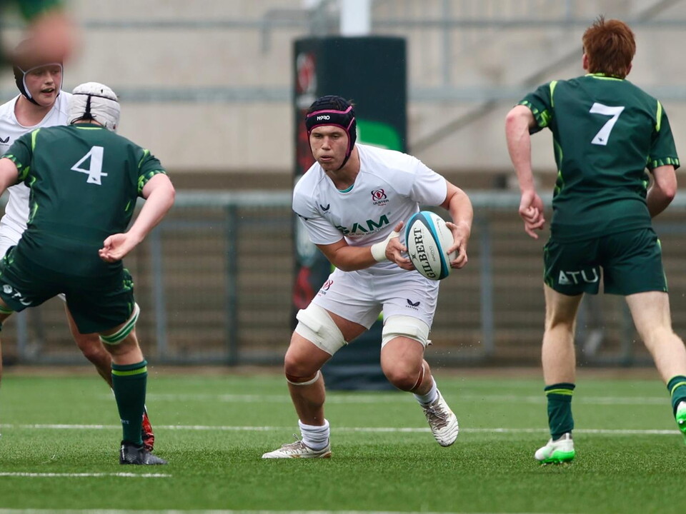 Ulster hosted Connacht in an age-grade double header in Belfast