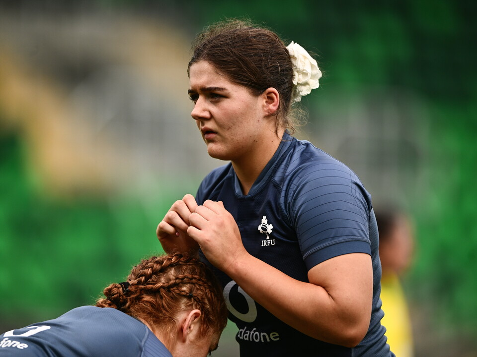 Jemima Adams Verling training with the Ireland squad