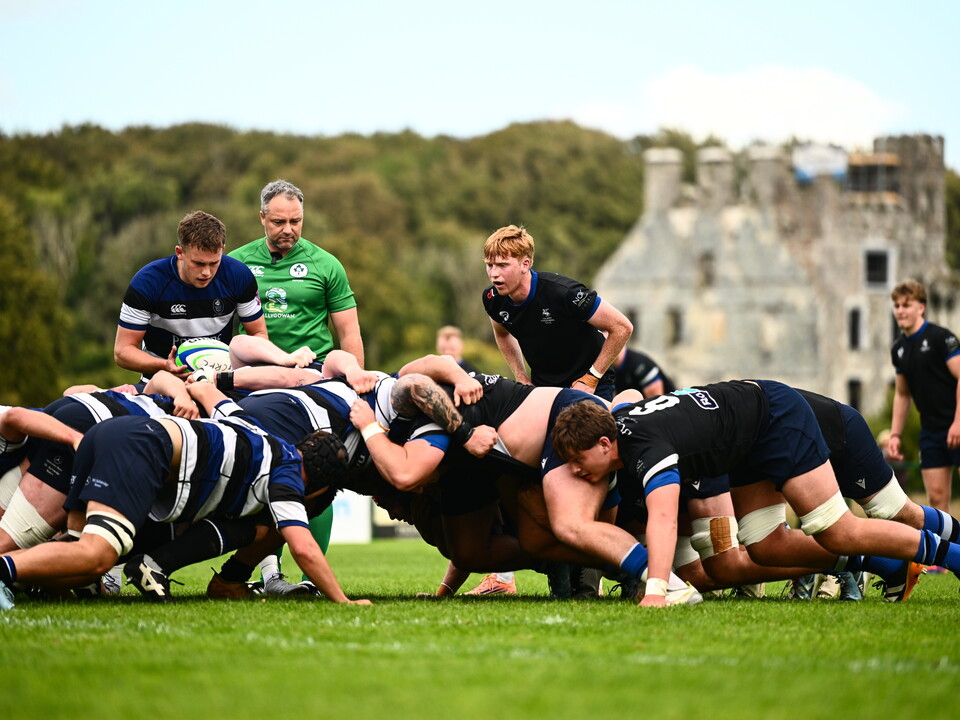 Galway Corinthians Wanderers Scrum