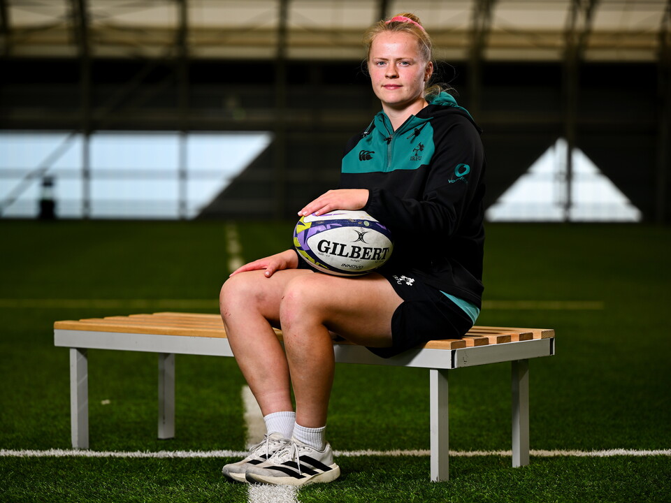 Dannah O'Brien at the IRFU High Performance Centre