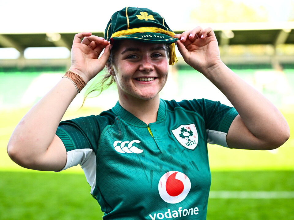 Ireland debutant Jemima Adams Verling