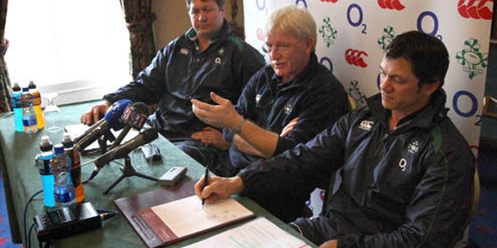 RBS 6 Nations v Wales: Paul McNaughton, Les Kiss And Gert Smal | Irish ...